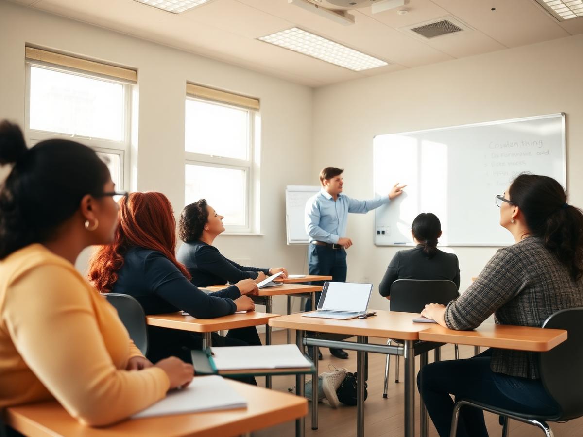 Formation en salle de classe